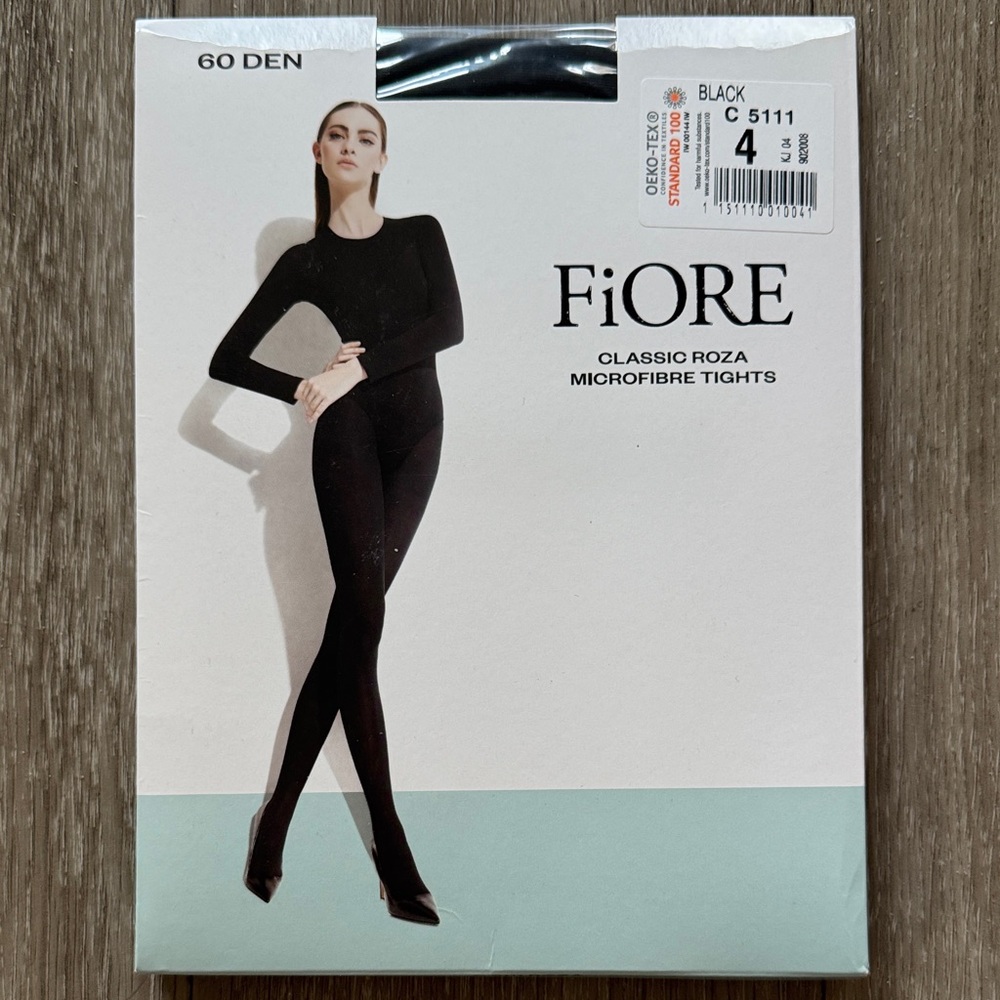 Black Microfibre Tights